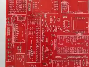 PCB de control de riego y seguridad